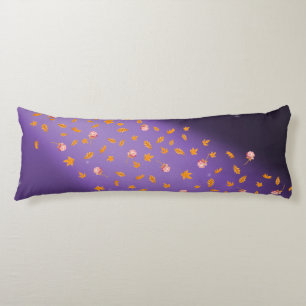 Coussins Longs Ciel nocturne Rose d'automne