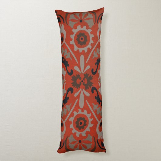 Coussins Longs Cinnabar Suzani I (Dos (Vertical))