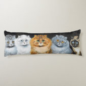 Coussins Longs Cinq chats, Louis Wain (Dos)