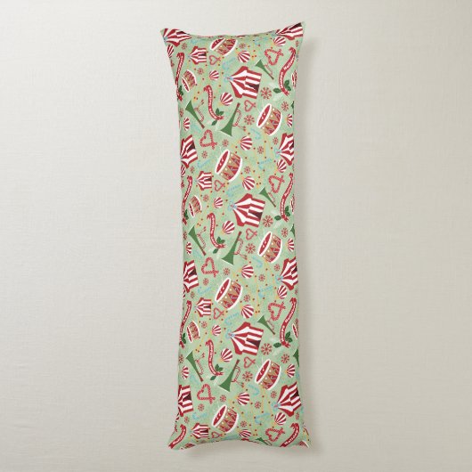 Coussins Longs Cirque de Noël (Dos (Vertical))