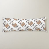 Coussins Longs Citation drôle Accueil est où est votre chat (Dos)