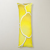 Coussins Longs Citron funky (Dos (Vertical))