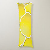 Coussins Longs Citron funky (devant Vertical)