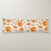 Coussins Longs Citrouille Pie Automne Motif d'automne (Dos)