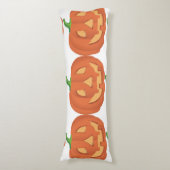 Coussins Longs Citrouille pour Halloween 1 (devant Vertical)