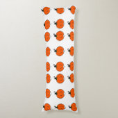 Coussins Longs Citrouilles de récolte d'automne (Devant (Vertical))