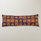 Coussins Longs Citrouilles d'Halloween (Dos)