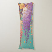Coussins Longs Citrus Sunset Wisteria (Devant (Vertical))