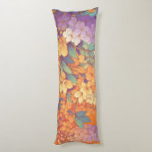 Coussins Longs Citrus Sunset Wisteria (Dos (Vertical))