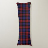 Coussins Longs Clan Plaid MacLachlan rouge violet Tartan (Devant (Vertical))