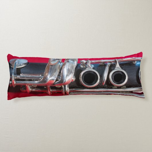Coussins Longs Clarinet en rouge (Dos)