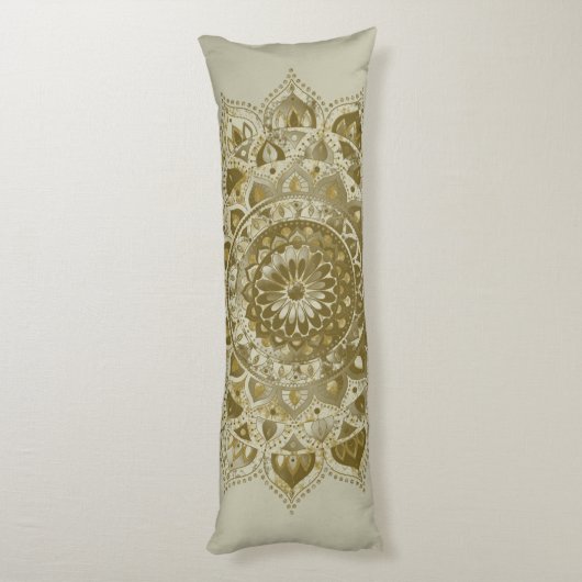 Coussins Longs Classique Mandala Inde Style 4 (Dos (Vertical))