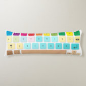 Coussins Longs Clavier (Devant)