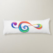 Coussins Longs Clé arc-en-ciel (Dos)