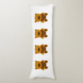Coussins Longs Clipart Brown de nounours (Devant (Vertical))
