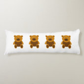 Coussins Longs Clipart Brown de nounours (Devant)