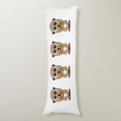 Coussins Longs Clipart mignon de caractère (Devant (Vertical))