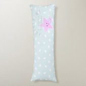 Coussins Longs Cloud Stars Baby Pastel Blue (Devant (Vertical))