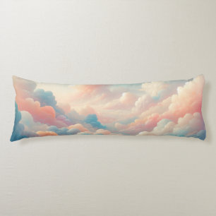 Coussins Longs Clouds pastel - Vibes de rêve, douces et calmantes