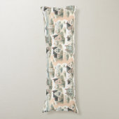 Coussins Longs Coastal Cottage Lighthouse Pattern (Devant (Vertical))