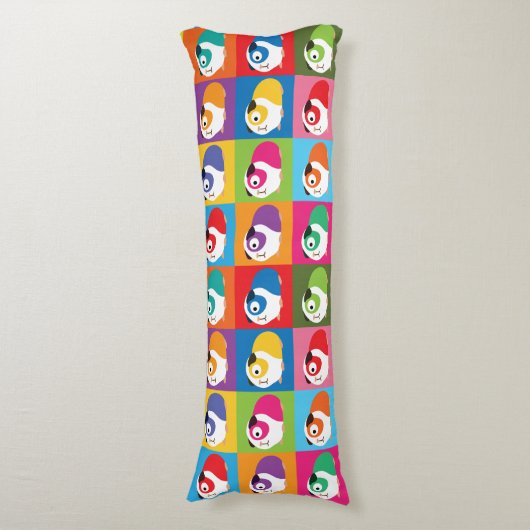 Coussins Longs Cobayes d'art de bruit (Devant (Vertical))