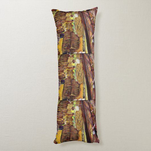 Coussins Longs Cochon, Budapest (Dos (Vertical))