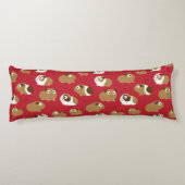 Coussins Longs Cochons d'Inde mignons Oreiller corporel (Dos)