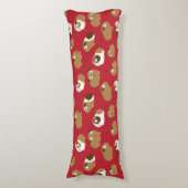 Coussins Longs Cochons d'Inde mignons Oreiller corporel (Devant (Vertical))