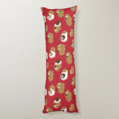 Coussins Longs Cochons d'Inde mignons Oreiller corporel (Dos (Vertical))