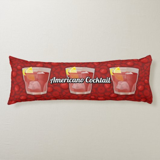 Coussins Longs Cocktail Americano (Devant)