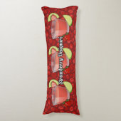 Coussins Longs Cocktail de fraise Daiquiri (Devant (Vertical))