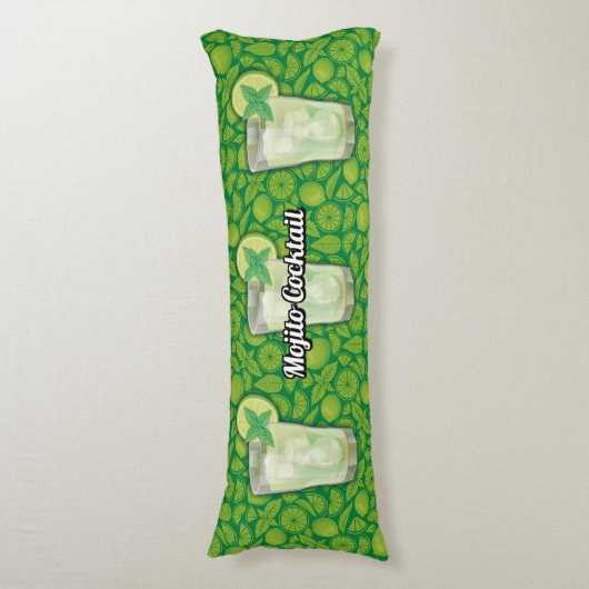 Coussins Longs Cocktail Mojito (Devant (Vertical))