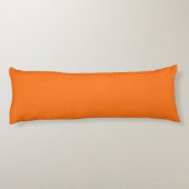 Coussins Longs Code hexadécimal citrouille FF7518 (Dos)