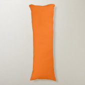 Coussins Longs Code hexadécimal citrouille FF7518 (Devant (Vertical))