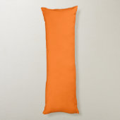 Coussins Longs Code hexadécimal citrouille FF7518 (Dos (Vertical))