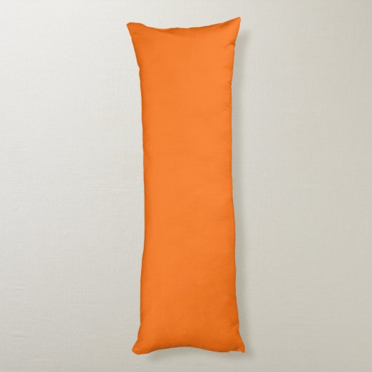 Coussins Longs Code hexadécimal citrouille FF7518 (Dos (Vertical))