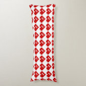 Coussins Longs Cœur Pixel 8 Bit Amour (Devant (Vertical))