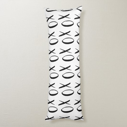 Coussins Longs Coeur XOXO (Dos (Vertical))