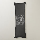 Coussins Longs Coeurs de calèche-cadeaux du 94e anniversaire (Dos (Vertical))