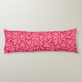 Coussins Longs Coeurs de la Saint Valentin (Dos)