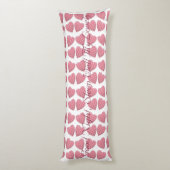 Coussins Longs Coeurs de Tartan (Dos (Vertical))