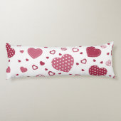 Coussins Longs Coeurs mignons Saint Valentin (Dos)