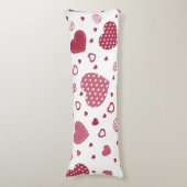 Coussins Longs Coeurs mignons Saint Valentin (Devant (Vertical))