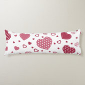 Coussins Longs Coeurs mignons Saint Valentin (Devant)