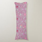 Coussins Longs Coeurs rayonnants Motif 01 Lgrey BG (Devant (Vertical))