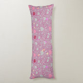 Coussins Longs Coeurs rayonnants Motif 01 Lgrey BG (Dos (Vertical))