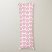 Coussins Longs Coeurs roses Motif, Romantique, Amour (Devant (Vertical))