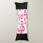 Coussins Longs Coeurs rouges (devant Vertical)