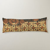 Coussins Longs Coffee Bean Earthy Boho Rustique (Dos)