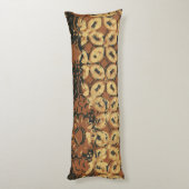 Coussins Longs Coffee Bean Earthy Boho Rustique (Dos (Vertical))